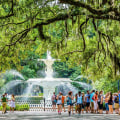 How far apart are charleston and savannah?
